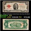 Image 1 : 1928a $2 Red Seasl United States Note Rare BA Block Grades f+