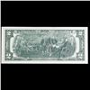 Image 3 : 1976 $2 Green Seal Federal Reseve Note Grades Gem CU