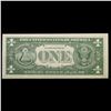 Image 3 : 1963A $1 Green Seal Federal Reserve Note  Grades Gem CU
