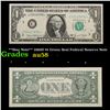 Image 1 : **Star Note** 1969D $1 Green Seal Federal Reserve Note  Grades Choice AU/BU Slider