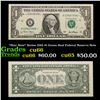 Image 1 : *Star Note* Series 2001 $1 Green Seal Federal Reserve Note Grades Gem+ CU