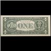 Image 3 : *Star Note* Series 2001 $1 Green Seal Federal Reserve Note Grades Gem+ CU