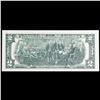 Image 3 : 1976 $2 Federal Reserve Note 1st Day of Issue, with Stamp Grades Gem CU