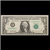 Image 2 : **Star Note** 1995 $1 Green Seal Federal Reserve Note  Grades Choice CU