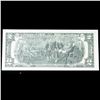 Image 3 : 1976 $2 Federal Reserve Note 1st Day of Issue, with Stamp Grades Gem CU