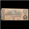 Image 2 : 1864 $5 Confederate Note, T69 Grades vf+