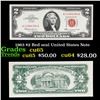 Image 1 : 1963 $2 Red seal United States Note Grades Gem CU