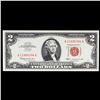 Image 2 : 1963 $2 Red seal United States Note Grades Gem CU