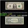 Image 1 : *Star Note* Series 2001 $1 Green Seal Federal Reserve Note Grades Gem++ CU
