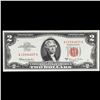 Image 2 : 1963A $2 Red seal United States Note Grades Gem CU