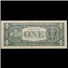 Image 3 : **Star Note** 1969 $1 Green Seal Federal Reserve Note  Grades Select AU