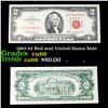 Image 1 : 1963 $2 Red seal United States Note Grades Gem+ CU