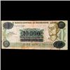 Image 2 : 1988-1989 ND Provisional Issue Nicaragua 10,000 Cordobas Overprint on 10 Cordoboas Note P# 158a Grad