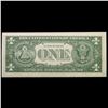 Image 3 : 1963A $1 Green Seal Federal Reserve Note  Grades Gem CU