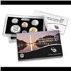 Image 1 : 2019 United States Mint Silver Proof Set; 10 pcs, about about 1.4 ounces of pure silver.