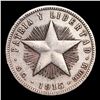 Image 2 : 1915 Silver Cuba 20 Centavos 20c Rare Fine Reeding KM-13.1 Grades vf++