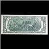 Image 3 : 1976 $2 Green Seal Federal Reseve Note Grades Gem CU