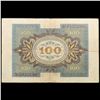 Image 3 : 1920 Germany Weimar Republic 100 Marks Post-WWI Hyperinflation Banknote Grades vf++
