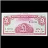 Image 2 : 1962 Great Britain Armed Forces Special Voucher 1 Pound Note P# M36a Grades Gem+ CU