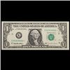 Image 2 : **Star Note** 1995 $1 Green Seal Federal Reserve Note  Grades Gem CU