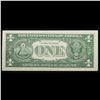 Image 3 : 1963A $1 Green Seal Federal Reserve Note  Grades Choice CU