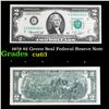 Image 1 : 1976 $2 Green Seal Federal Reseve Note Grades Select CU