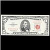 Image 2 : 1963 $5 Red seal United States Note Grades vf++
