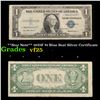 Image 1 : **Star Note** 1935F $1 Blue Seal Silver Certificate Grades vf+