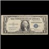 Image 2 : **Star Note** 1935F $1 Blue Seal Silver Certificate Grades vf+