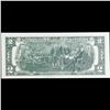 Image 3 : 1976 $2 Federal Reserve Note 1st Day of Issue, with Stamp Grades Gem CU