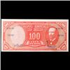 Image 2 : 1960 ND Provisional Issue Chile 10 Centesimos Overprint on 100 Pesos Note Grades Gem CU