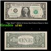 Image 1 : **Star Note** 2003A $1 Green Seal Federal Reserve Note  Grades xf