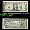 Image 1 : **Star Note** 1993 $1 Green Seal Federal Reserve Note Chicago,IL Grades Choice CU