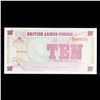 Image 3 : 1972 Great Britain Armed Forces Special Voucher 10 New Pence Note P# M45a Grades Gem CU