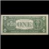 Image 3 : 1963A $1 Green Seal Federal Reserve Note  Grades Gem CU