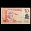 Image 2 : 2019 Nigeria 10 Naira BankNote Grades Gem+ CU