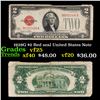 Image 1 : 1928G $2 Red seal United States Note Grades vf+