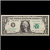 Image 2 : **Star Note** 2003 $1 Green Seal Federal Reserve Note  Grades Gem+ CU