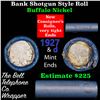 Image 1 : Buffalo Nickel Shotgun Roll in Old Bank Style 'Bell Telephone'  Wrapper 1927 &d Mint Ends