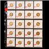 Image 2 : Huge Liifetime Collection - Too Many Coins To Auction Individually - This Lot is For One Page of 20 