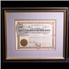 Image 2 : ***Auction Highlight*** 1909 The State of wyoming Commercial Gold Mining Company stock certificate P