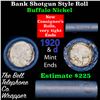 Image 1 : Buffalo Nickel Shotgun Roll in Old Bank Style 'Bell Telephone'  Wrapper 1920 &d Mint Ends