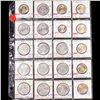 Image 2 : Huge Liifetime Collection - Too Many Coins To Auction Individually - This Lot is For One Page of 20 