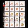 Image 2 : Huge Liifetime Collection - Too Many Coins To Auction Individually - This Lot is For One Page of 20 