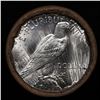 Image 3 : ***Auction Highlight*** Solid Uncirculated Peace silver dollar roll 1924 & P Ends, 20 coins (fc)