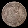 Image 2 : 1861-p Seated Liberty Half Dime 1/2 10c Grades vg, very good