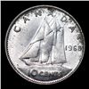 Image 3 : 1968 Canada Dime 10c KM-72 Grades Choice AU/BU Slider