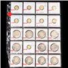 Image 2 : Huge Liifetime Collection - Too Many Coins To Auction Individually - This Lot is For One Page of 20 