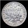 Image 3 : 1916 Silver France 50 Centimes KM-854 Grades Select Unc