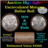 Image 1 : ***Auction Highlight*** 1879 & CC Uncirculated Morgan Dollar Shotgun Roll (fc)